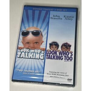 BRAND NEW Look Who's Talking 1 and 2 on DVD